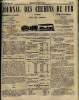 JOURNAL DES CHEMINS DE FER 3e ANNEE N&deg; 115 - Rectification : pont du Manoir, Chambre des d&eacute;put&eacute;s, Rapports de MM. Lanyer, Bineau et de Salvandy, La ...