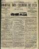 JOURNAL DES CHEMINS DE FER 3e ANNEE N&deg; 128 - Ordonnance du Roi, R&eacute;sultats d'adjudications, Minist&egrave;re des travaux publics (avis minist&eacute;riels), Chemins ...