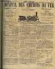 JOURNAL DES CHEMINS DE FER 4e ANNEE N&deg; 157 - Proposition de M. le comte Daru (rejet par la Chamnre des pairs), Les canaux et les chemins de fer, ...