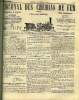 JOURNAL DES CHEMINS DE FER 4e ANNEE N&deg; 171 - R&eacute;impression du Journal des chemins de fer, R&eacute;sultats d'adjudication, Chambre des pairs (Rapport de M. ...