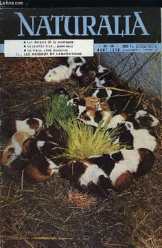 NATURALIA N° 59 - Avant de partir a la montagne par le Dr Lucien Marceron, Le lac Léman : histoire, géologie, hydrobiologie par G. Perche, Animaux de ...