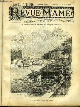 LA REVUE MAME N° 29 - Le quai Saint Michel par Léo Claretie, Les trois disparus du Sirius (suite) par Georges Price, Notes de musique et d'art par A. ...