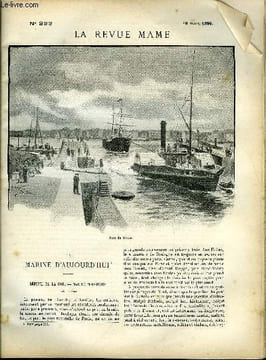LA REVUE MAME N° 233 - La marine d'aujourd'hui - défense de la cote - marine marchande (suite) par Georges Contesse, Le mois scientifique - un essai ...