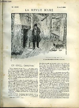 LA REVUE MAME N° 236 - Un oncle original par Harold, La lumière vivante par Henri Coupin, Un funiculaire a Lourdes par Octave Justice, Waterloo par ...