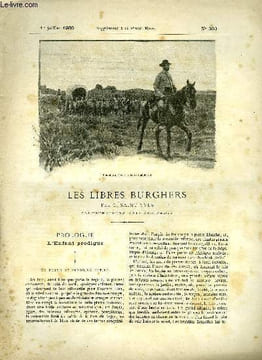 SUPPLEMENT A LA REVUE MAME N° 300 - Les libres burghers - Prologue, l'enfant prodigue I. par G. Saint-Yves, illustrations d'Alfred Paris. COLLECTIF