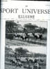 LE SPORT UNIVERSEL ILLUSTRE N&deg; 536 - Les achats d'&eacute;talons anglo-arabes a Toulouse, Ecuries et garages en b&eacute;ton arm&eacute;, L'&eacute;levage en France et a ...