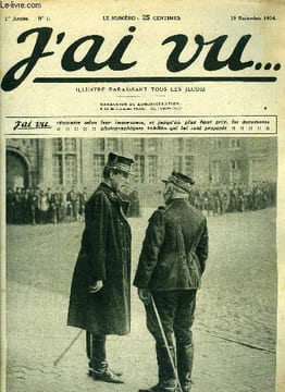 J'AI VU N° 1 - Ce que j'ai vu, ce que je verrai, La place du marché a Furnes, Ceux dont le role est terminé, En route vers l'exil, La marche ...