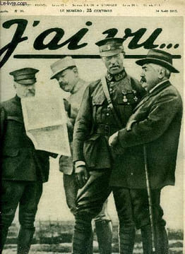 J'AI VU N° 39 - Après l'abandon de Varsovie, les arrières-gardes couvrent la retraite, Pendant la visite du président au Roi Albert, Dans la Haute ...