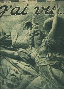 J'AI VU N° 182 - M. Clemenceau au G.Q.G. italien près de Reims, Les quatorze juillet de 1871 a 1918, Fétiches et fantoches : nénette et rintintin, La ...