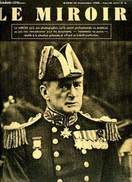 LE MIROIR DES SPORTS N° 4 - Comment l'Allemagne a conduit la guerre aérienne en Pologne, La guerre, Un hydravion allemand contraint d'amérir dans les ...
