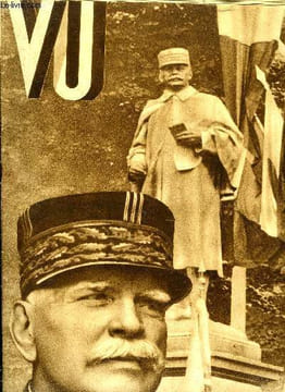 VU N° 147 - Le maréchal Joffre, visions directes par Pierre Frondaie, L'enfance de Joffre par Henry Cossira, La vie de Joffre par Paluel-Marmont, Le ...