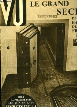 VU N° 441 - Une nuit de Paris sous le ciel du midi, Le grand secret de la banque de France, La défense de la Tchécoslovaquie, L'enigme tchécoslovaque ...