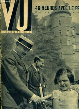VU N° 543 - L'action policière telle qu'elle est, traqué comme une bête, En Palestine ou gronde la colère par Pierre Daninos, Dans Saumur, gardienne ...
