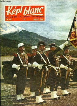 KEPI BLANC N° 255 - Camerone 1968, comapgnie de marche 1er R.E., 3e R.E.I., 2e R.E.P., G.I.L.E., Bonifacio, Pour le meilleur et pour le pire - des ...