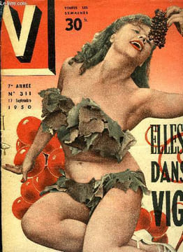 V MAGAZINE N° 311 - Biarritz prend ses bains de pieds a la chambre d'amour, Les peloteurs a mains nues sont les héros de la cote d'argent, En Corée ...