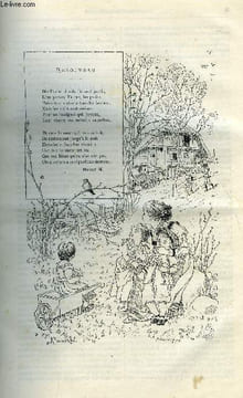 LA SEMAINE ILLUSTREE ET LE MESSAGER DE LA SEMAINE N° 2 - La fournaise (suite) par Charles Deslys, Renouveau par Henry M, Les jeunes peintres ...