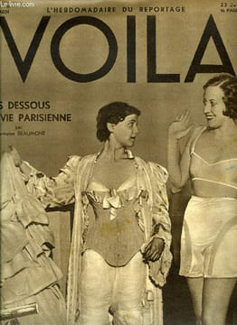 VOILA N° 70 - La peur civique par Louis Latzarus, Ville d'amour par Florent Fels, Wagon-lit par Joseph Kessel, Paris maritime par Emmanuel Berl, Les ...