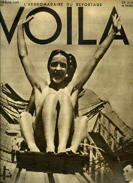 VOILA N° 71 - A bas les fous par Louis Latzarus, La nuit rouge de Coney-Island par Frank Harris, Wagon-lit par Jospeh Kessel, La coupe Davis par R. ...