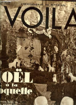 VOILA N° 196 - Le petit calendrier par Léo Larguier, Noël a la roquette par Henri Danjou, Comptes et comtesses de fantaisie par Merry Bromberger, La ...