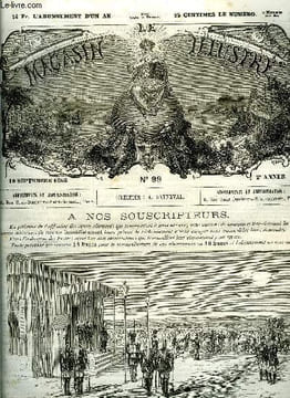 LE MAGASIN ILLUSTRE N° 99 - Ephémérides illustrées - martyrs de la légion thébéenne par A.L., La rosière de Salency par Fontaine, Une année de la vie ...