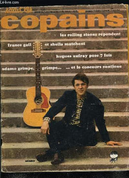 SALUT LES COPAINS N° 35 - 40 questions aux Rolling Stones, Leurs copains a quatre pattes, Filles a la mode de Londres, France Gall contre Sheila, ...