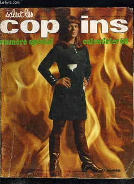SALUT LES COPAINS N° 65 - Les malheurs de Sheila, Françoise, minute par minute, Johnny : un tournage a tout casser, Les hippies, qu'est ce que c'est ...
