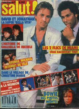 SALUT ! N° 307 - Dans le village de Christine Roque, Sexy George Michael, Ils ont fait la fête a la réunion, Gold Exil au soleil, HongKong Syndikat ...