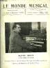 LE MONDE MUSICAL N° 7 - La musique et les concerts symphoniques en Italie par le comte San Martino, Que doit savoir un professeur de chant (suite) par ...