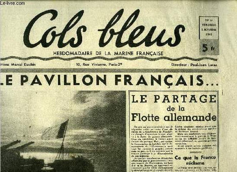 Cols bleus n° 37 - Le destin tragique du commandant Rivière par Alain Monjardin, La chanson du marin - Mettez la chaloupe a l'eau, Quand un village de ...