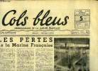 Cols bleus n° 50 - Les pertes de la marine française, Deuil dans la marine, Cérémonie officielle a Cherbourg - Remise a la France de batiments ...