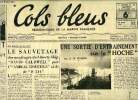 Cols bleus n° 86 - M. Michelet ministre des armées, a visité l'Afrique du Nord, Le sauvetage des naufragés du Liberty Ship David Caldwell par l'Amiral ...