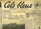 Cols bleus n° 102 - Au large de Cherbourg, le Richelieu a apporté le salut de la France et de sa marine aux souverains anglais, Anniversaire des ...