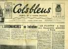 Cols bleus n° 182 - La mission de l'Arromanches en Indochine par Jean Raynaud, La flotte a tenu son Assemblée Générale a Paris, Du Bocage, Amiral du ...