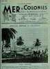 Mer & Colonies n° 296 - Les services aériens aéromaritime sur la cote occidentale d'Afrique, Le capitaine de port par G. Raulin, L.M.C. et sport ...