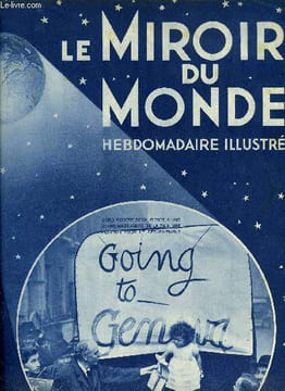 Le miroir du monde n° 100 - Une révolte de détenus a la prison de Dartmoor, Une question d'actualité : sur quelles bases sera établie la loi ...