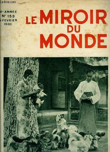 Le miroir du monde n° 153 - Genèse et enseignements d'une crise, Crises intérieur et différends internationaux par Albert Jullien, Adolf Hitlern chancelier du Reich par A. Vallentin-Luchaire, Dominion ou république ? par Edmond Demaitre, Visages
