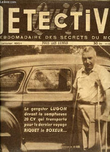 Qui ? Détective n° 236 - A Lisieux, Andréa Fontanella, l'épicière de la rue de Caen est sauvagement poignardée par l'assassin de Noël par Jacques Prézelin, L'enquête de nos envoyés spéciaux a Mer et a Blois sur le crime de Marcel Hilaire dégage, a travers