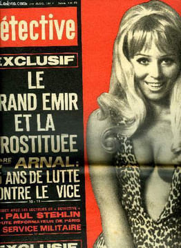 Détective n° 1393 - Mon amant est trop tendre pour commettre un meurtre nous déclare la compagne de l'inculpé de Menton par Christian Chardon, Il veut ...