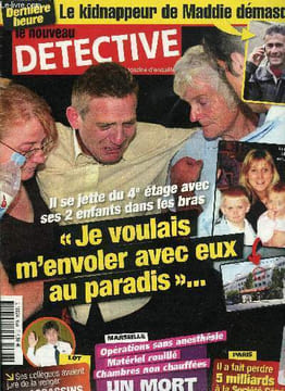Le nouveau détective n° 1324 - Une tache rouge dans le puits par Bruno Lédion, Je voulais m'envoler avec eux au paradis, Il a écrit le roman de son ...