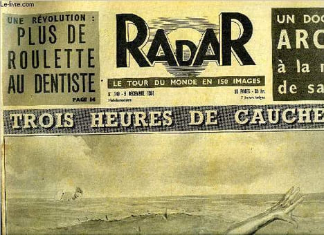 Radar n° 148 - Trois heures de cauchemar, Corée : trève autour d'un gateau, Le réservoir du garage vient d'exploser, La femme de Panko désirait un ...