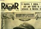 Radar n&deg; 155 - L'&eacute;mouvant hommage de Paris, 16 dignitaires autour du nouveau mar&eacute;chal, Des invalides en Vend&eacute;e, la France a rendu les honneurs, ...