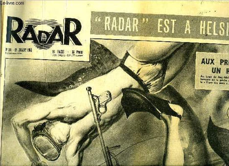 Radar n° 181 - Aux prises avec un requin, Les XVe jeux olympiques, Pinay chez les rois de Frnce, Dans Berlin Ouest, l'auto de la police est prise en ...