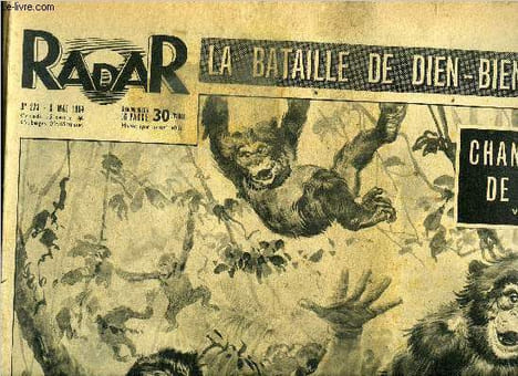 Radar n° 273 - La bataille de Dien-Bien-Phu, Un cercle infernal rétréci chaque jour, Première victime de la bombe H, Sanjiro Masuda, avant son agonie ...