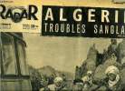 Radar n° 301 - Algérie : troubles sanglants, La poudre parle dans l'aurès, L'oeil sur les djebels, Le million de radar, le jury n'est toujours pas ...
