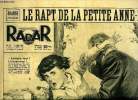 Radar n° 331 - Le rapt de la petite Anne Marie, Retour de Bourguiba : une vraie fantasia, Avec 3 moyens de locomotion, le même enthousiasme, Place aux ...