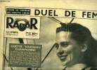 Radar n° 344 - Pour le record en chute libre duel de femmes, Don Juan d'Espagne se venge en pratiquant la boxe, Au Maroc, Radar a vu l'arrivée du ...