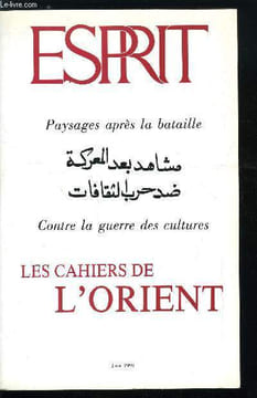 Esprit n° 172 - Paysages après la bataille - Les Cahiers de l'Orient et Esprit : du printemps des peuples a l'hiver de l'histoire, Poèmes : la guerre ...