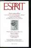Esprit n° 173 - Le syndrome algérien, Le mur de Berlin a Paris par Lennart Meri, Retour par Katharina von Bulow, Le cas Heiner Muller, table ronde ...