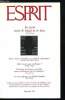 Esprit n° 174 - La France qui pue, Qu'est ce que la justice ? - Le Juste, entre le légal et le bon par Paul Ricoeur, Education et société (entre ...