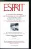 Esprit n° 204 - D'un cynisme, l'autre, La France et son chomage - Peut on parler d'une exception française ? par Bernard Perret, Les méfaits de ...